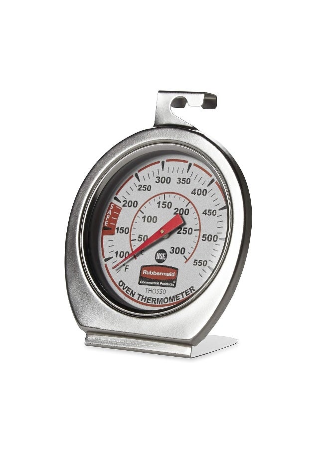 Rubbermaid - Rubbermaid Commercial Products Stainless Steel Instant Read Oven/Grill/Smoker Monitoring Thermometer - Image 1