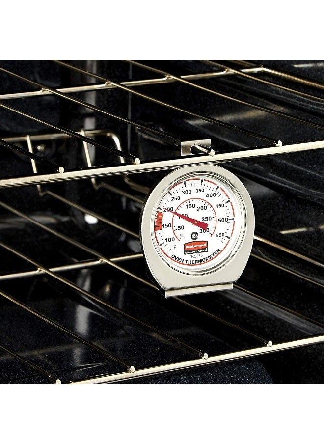 Rubbermaid - Rubbermaid Commercial Products Stainless Steel Instant Read Oven/Grill/Smoker Monitoring Thermometer - Image 1
