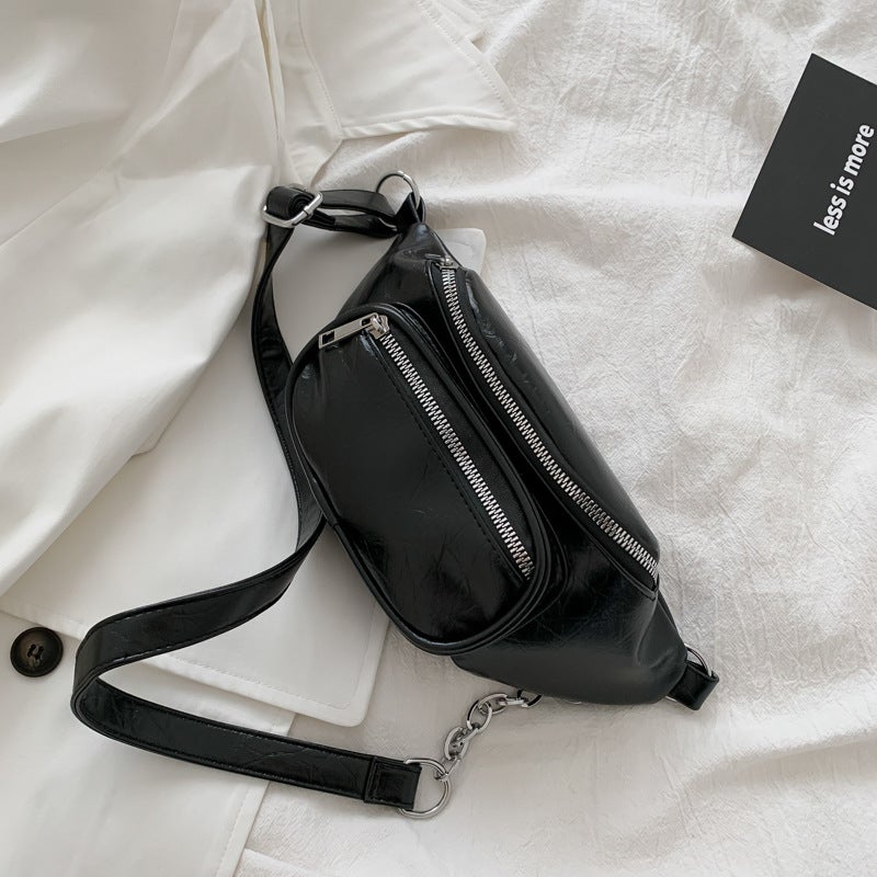 New Fashionable Waist Bag, Shoulder Crossbody Bag, Casual Bag, Chest Bag, Sports Bag, Shoulder Bag, Chain Small Bag, Waist Bag - Image 1