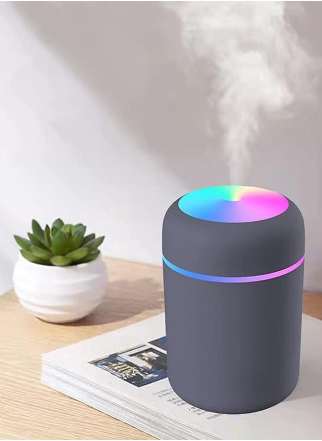 Generic - Colorful Cup Humidifier with LED Light Humidify and Fragrance Air for Home and Car - Image 1