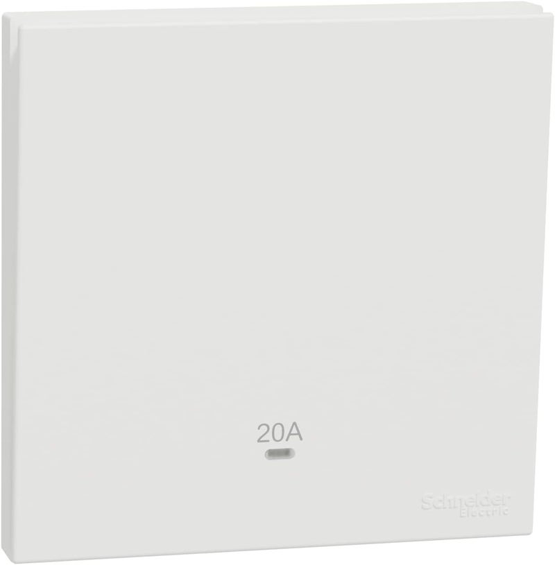 Schneider مفتاح Schneider Electric Avataron C ثنائي القطب مع LED E8731D20N_WE، 1 عصابة، 20 أمبير أبيض 250 فولت - Image 1
