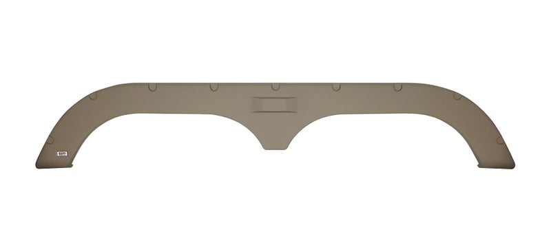 Icon 01474 Polar White 7.03" x 13.75" Tandem Fender Skirt - Image 5