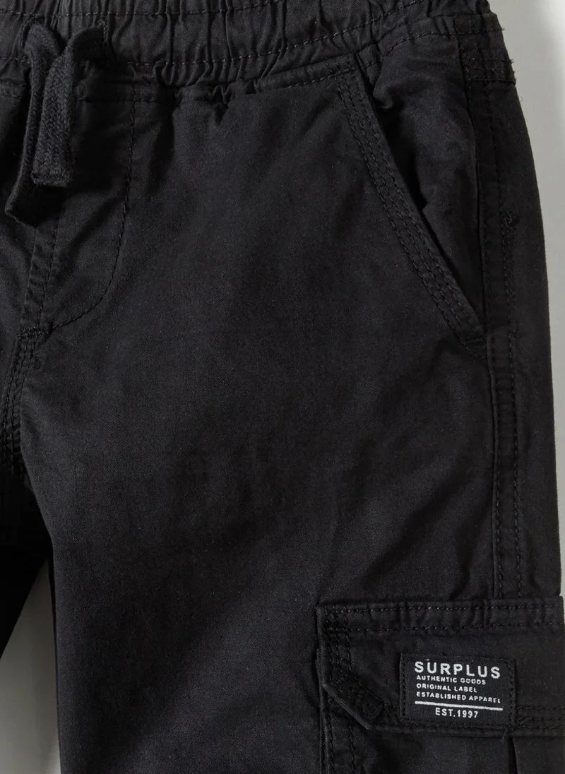 MINOTI Kids Boys  Woven Cargo Trousers With Drawcord