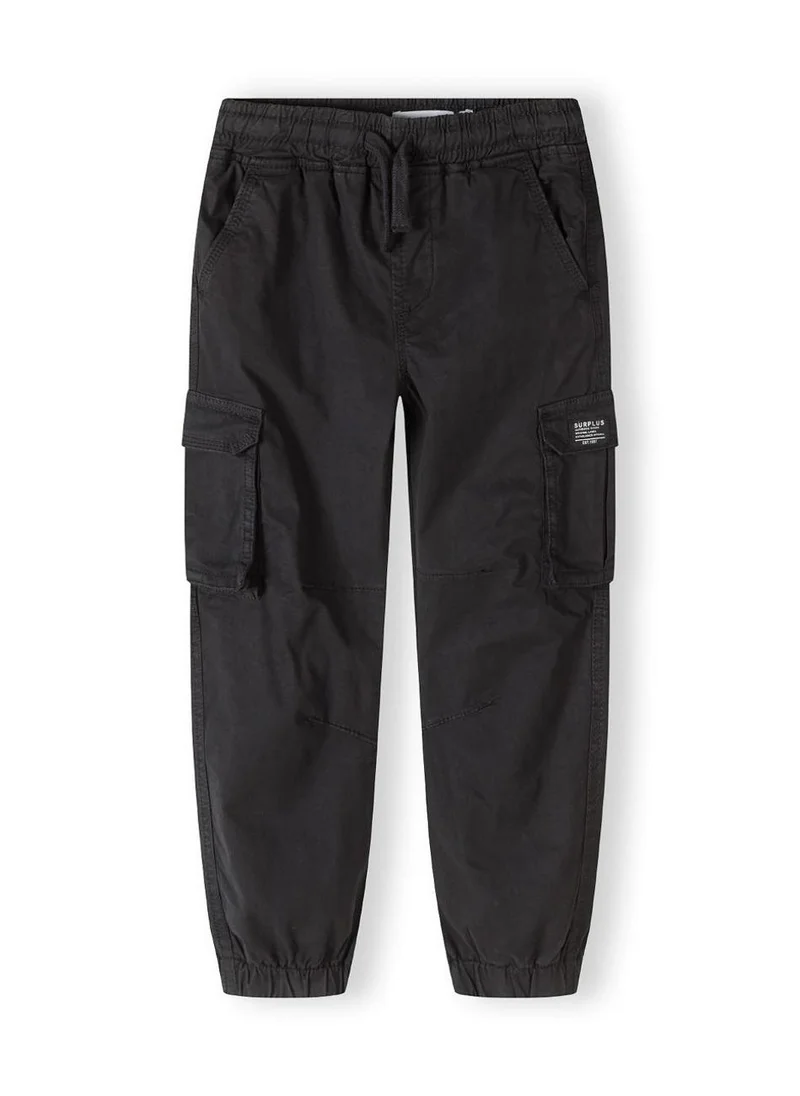 MINOTI Kids Boys  Woven Cargo Trousers With Drawcord