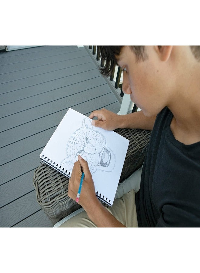Ucreate 37088 Sketch Book, 12" x 9", Acid & Lignin Free, Premium Drawing Paper, 75 lb. Paper, 75 Pages - Image 3