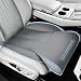 FLORICH Car Seat Extender Leg Support Cushion for Driver Seats Office Chair Leather Memory Foam Widened seat Cushion for Long Drivers Universal Car Seat Cushion Legs Rest PadsLight Grey - Image 2