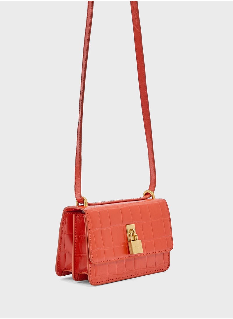Ted Baker - Ssloane Mini Shoulder Padlock Crossbody - Image 1