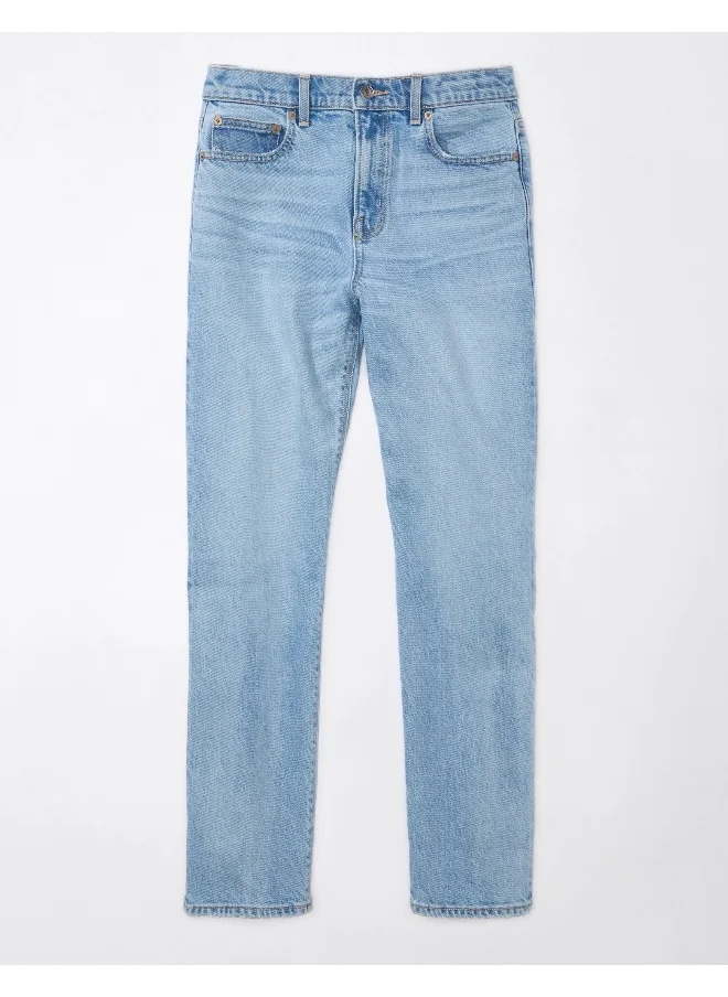 امريكان ايجل High Waist Straight Jeans