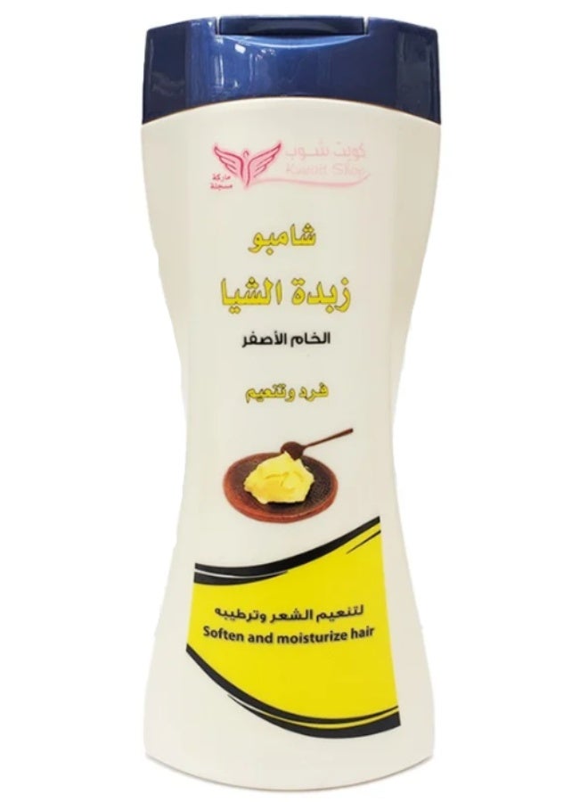 شامبو زبدة الشيا من كويت شوب لتنعيم وترطيب الشعر، 450 مل