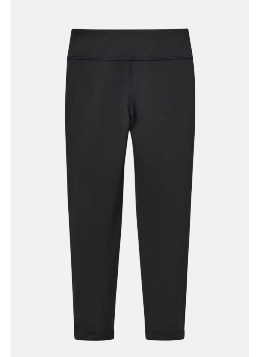 Tchibo Kids Girl Solid Pull On Tights, Black  - Image 3