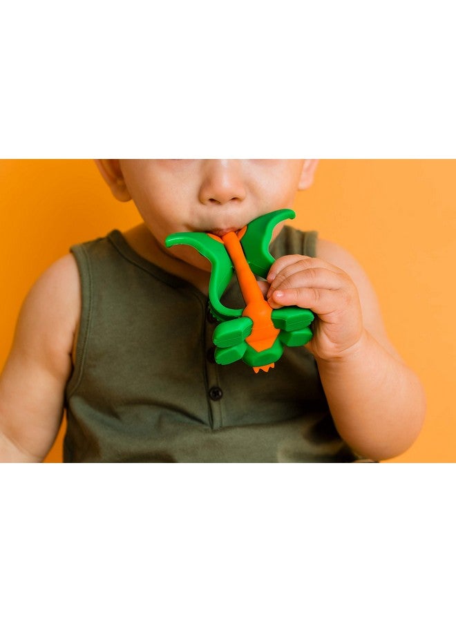 Baby Banana Baby Banana - Mystical Dragon Toothbrush, Training Teether Tooth Brush for Infant, Baby, and Toddler  - Image 2