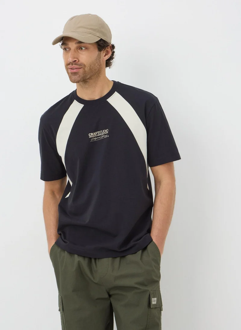 Matalan Black Cut & Sew T-Shirt