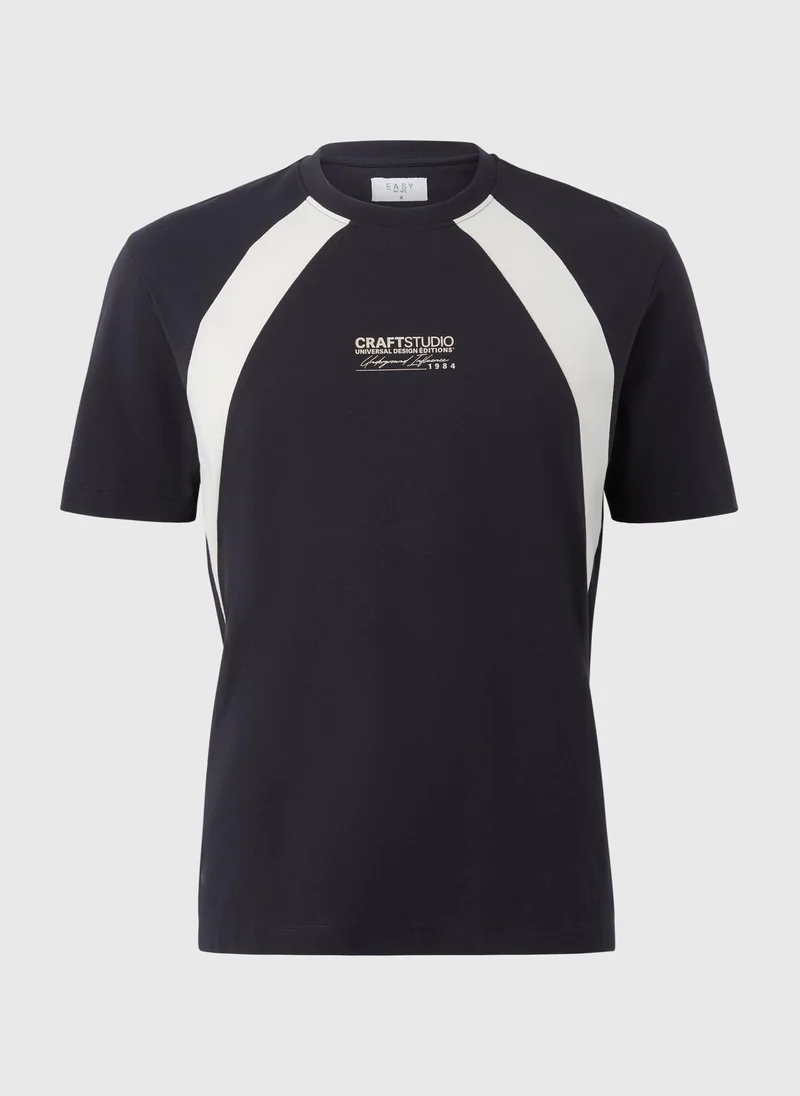 Matalan Black Cut & Sew T-Shirt