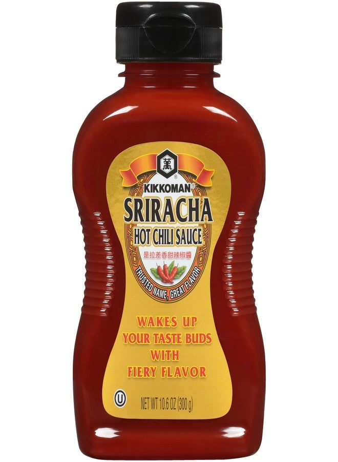 Kikkoman Sriracha Hot Chili Sauce, 10.6 oz (9 Pack) - Image 1