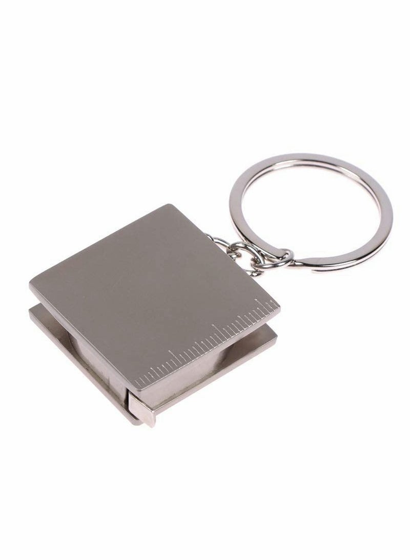 SOLARAE Retractable Tape Measure Keychain, Body Measuring Tape Key Ring, Compact Tape Measure for Purse, Pockets or Keys, Carrying Around Easily, 70cm - Image 4