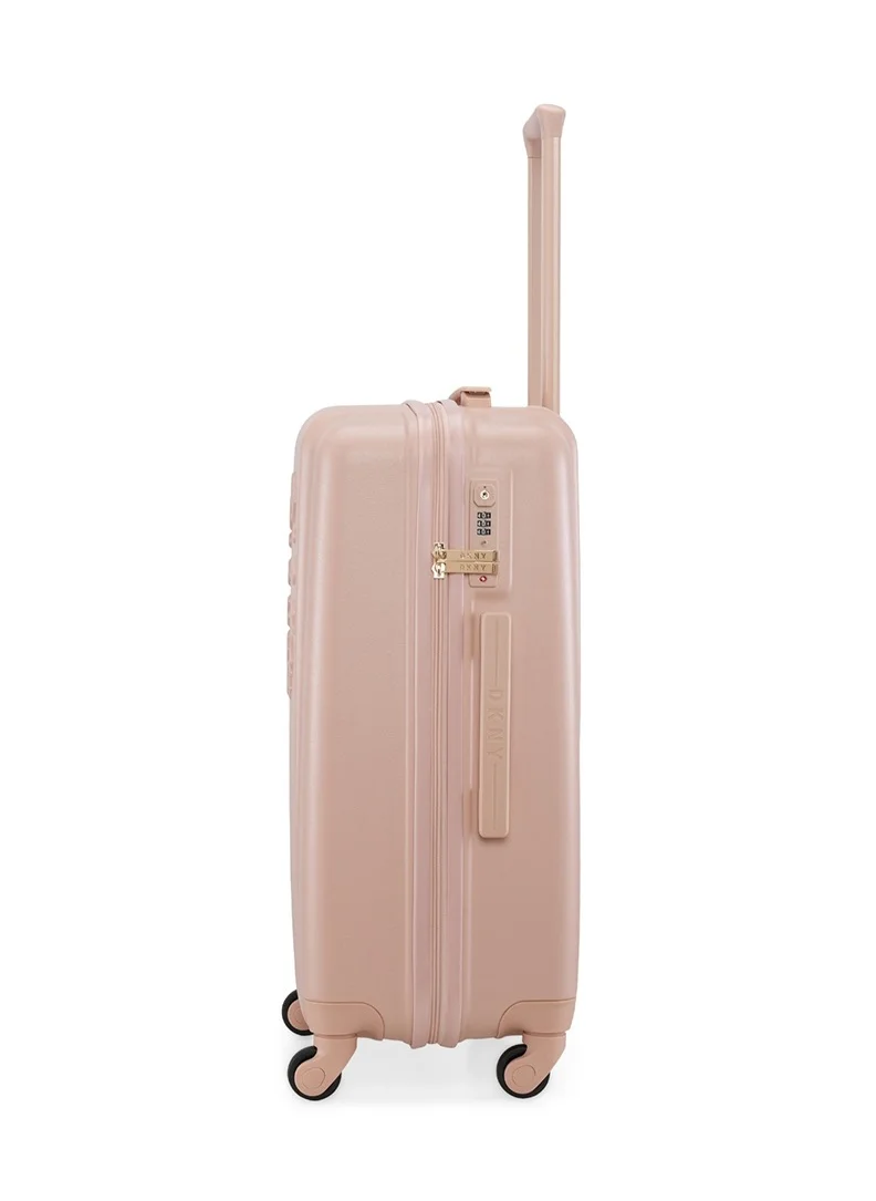 DKNY Dkny Promo INTL PR1 Hardside Luggage on Wheels for Unisex | Ultra Lightweight ABS on with Spinner Wheels 4 Color Pink