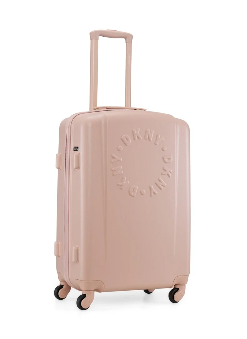 DKNY Dkny Promo INTL PR1 Hardside Luggage on Wheels for Unisex | Ultra Lightweight ABS on with Spinner Wheels 4 Color Pink