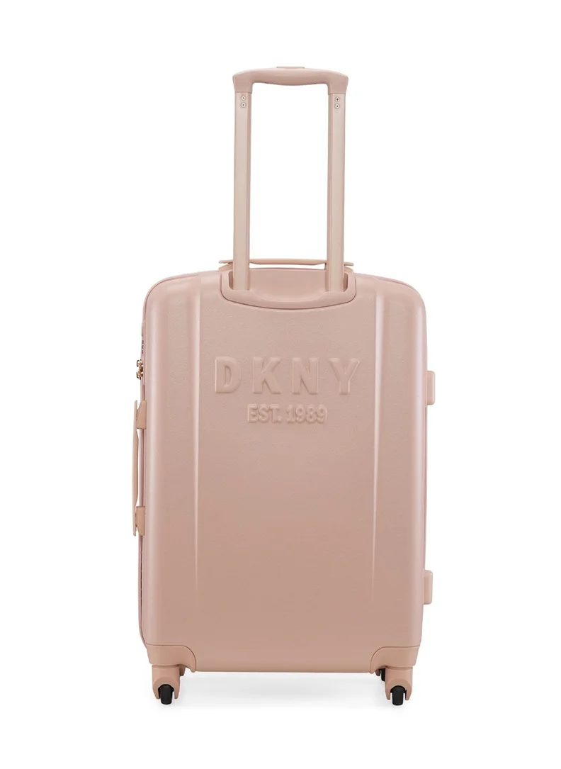 DKNY Dkny Promo INTL PR1 Hardside Luggage on Wheels for Unisex | Ultra Lightweight ABS on with Spinner Wheels 4 Color Pink