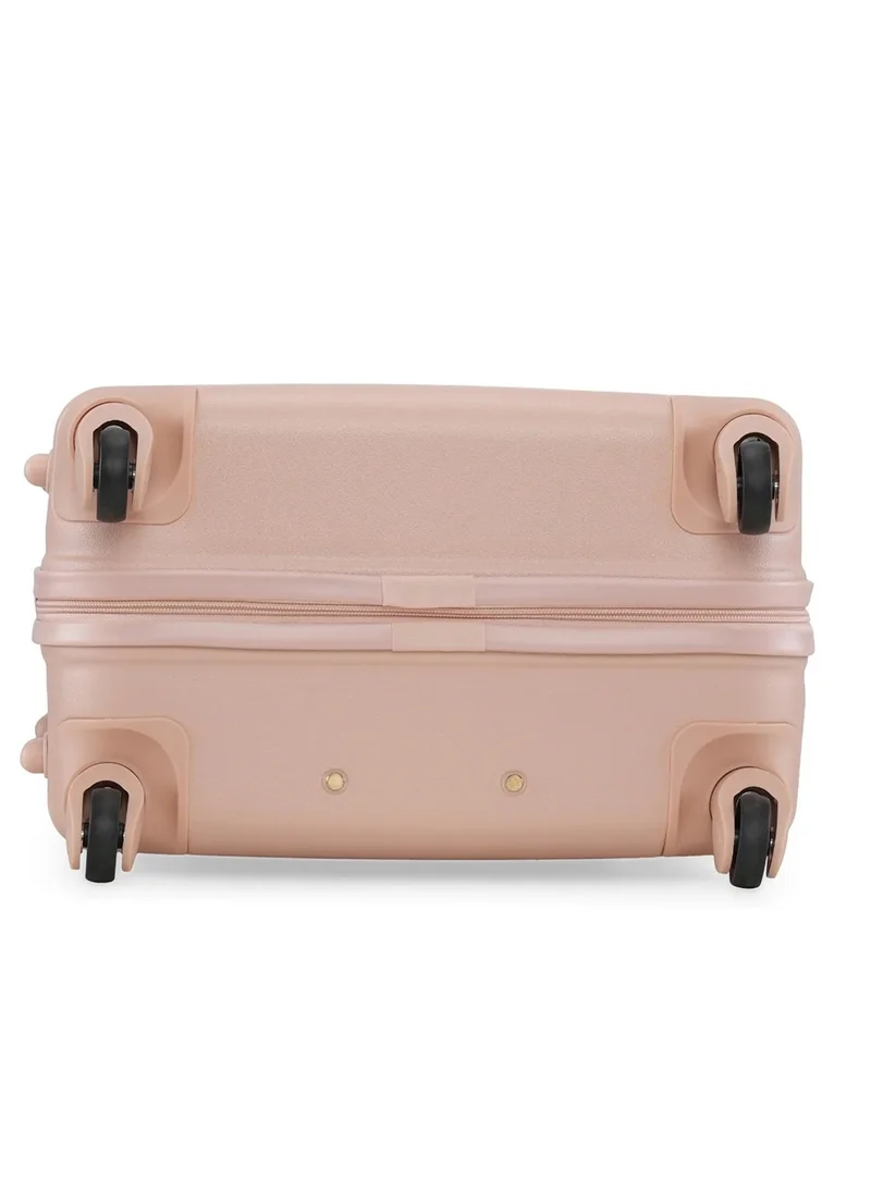 DKNY Dkny Promo INTL PR1 Hardside Luggage on Wheels for Unisex | Ultra Lightweight ABS on with Spinner Wheels 4 Color Pink