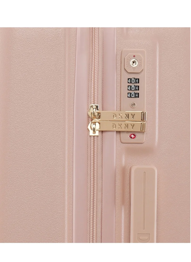 DKNY Dkny Promo INTL PR1 Hardside Luggage on Wheels for Unisex | Ultra Lightweight ABS on with Spinner Wheels 4 Color Pink