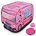 Playbees Musical Ice Cream Truck Pop Up Play Tent with 3 Openings  Tent for Toddlers  Indoor  Outdoor  Pop Up Tents for Kids  Includes Carry Bag and Sound Button 435x28x265 Inch - Image 4