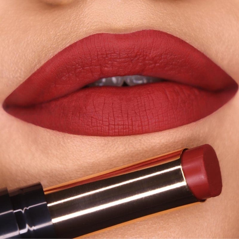 Iba Iba Must Have Transfer Proof Ultra Matte Lipstick for Women 07 Pick Me Up 32g Enriched with Vitamin E and Cocoa Butter Lasts upto 8hrs Long Lasting Matte Finish SmudgeProof Waterproof Lightweight Highly Pigmented Hydrated Lips Lip Makeup - Image 2
