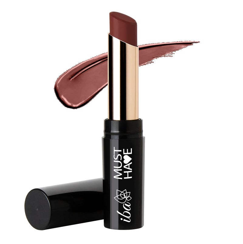 Iba Iba Must Have Transfer Proof Ultra Matte Lipstick for Women 07 Pick Me Up 32g Enriched with Vitamin E and Cocoa Butter Lasts upto 8hrs Long Lasting Matte Finish SmudgeProof Waterproof Lightweight Highly Pigmented Hydrated Lips Lip Makeup - Image 1