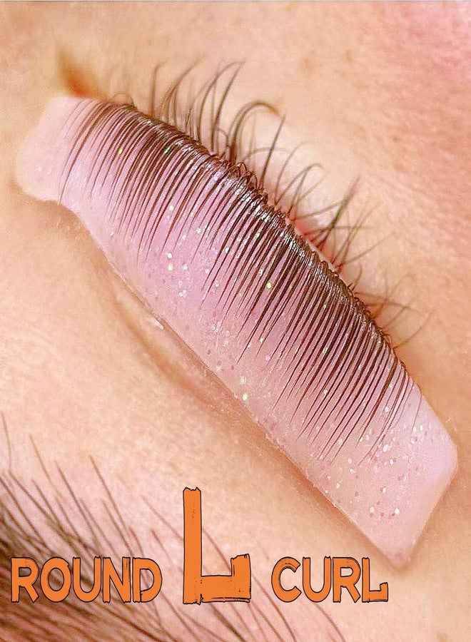 ICONSIAM Lash Lift Shields L Curl Matte Eyelash Lifting Pads Grab Lash Firmly 2 Curl Version Silicone Perming Roller For Lash Lift & Tint Cute Perm Rod Easier Lami Lash Lamination - Frosted Pad Light Shield - Image 2
