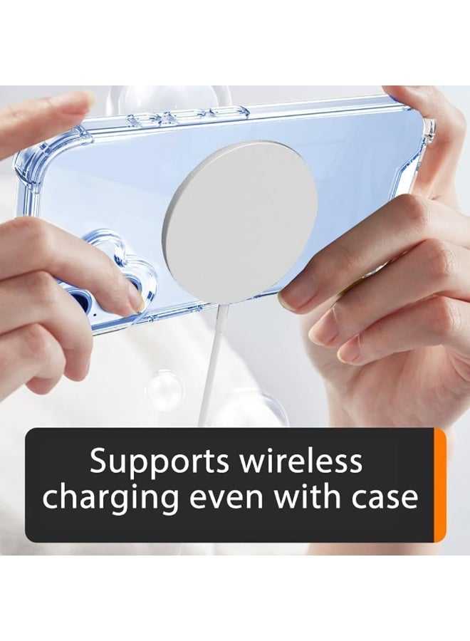 أكاليكس جراب شفاف لهاتف آيفون 17، حماية من السقوط، مقاوم للصدمات والخدوش، لا يصفر لونه - Image 5