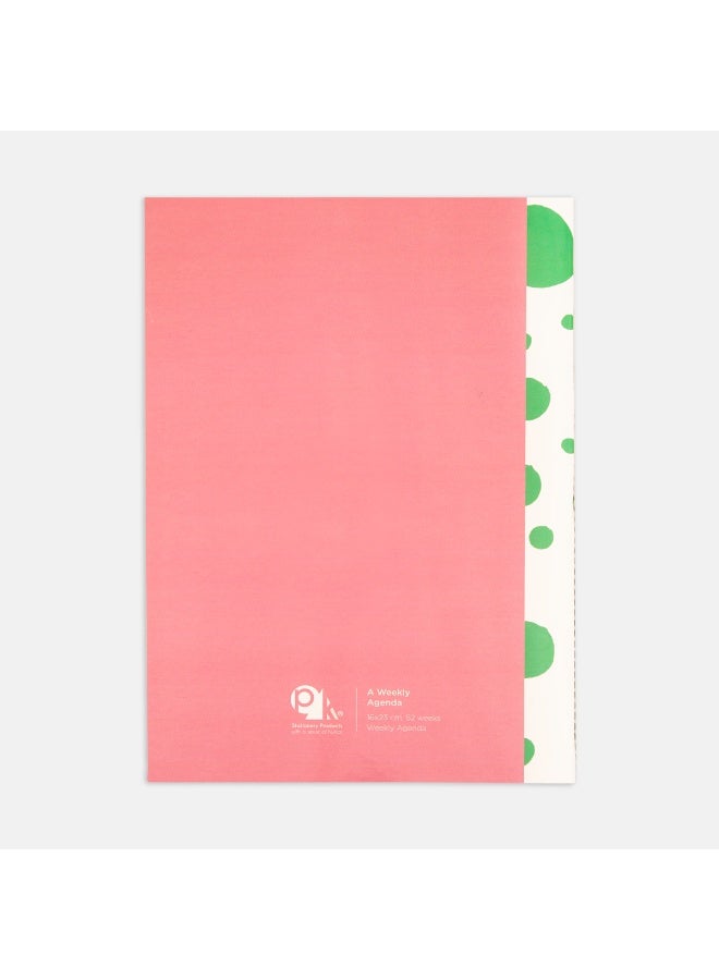 PK Design Contrasting Set Weekly Agenda: Pink - Image 2