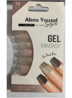 Abou Yousef Style ABOU YOUSEF FALSE NAILS GEL FANTASY 88-AY037  - Image 1