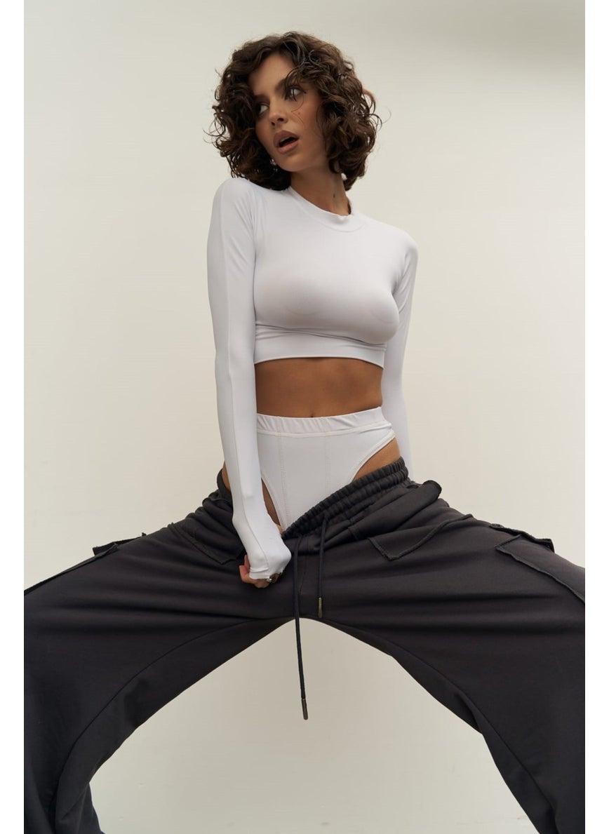 Mai Collection Biance White Crop  - Image 1