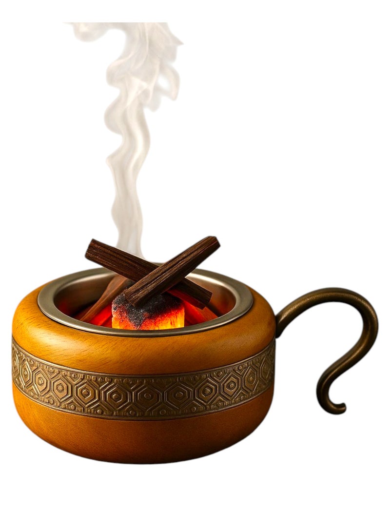 VENDIX Incense Holder, Luxury Handmade Wooden Incense Holder, Perfect for Home Office and Travel, Easy to Carry  - Image 1