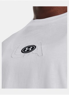UNDER ARMOUR Branded Logo Crop Short Sleeve T-shirt  - Image 3