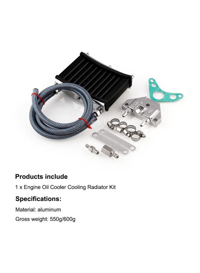 12-Piece Oil Cooling Radiator Kit - Image 2