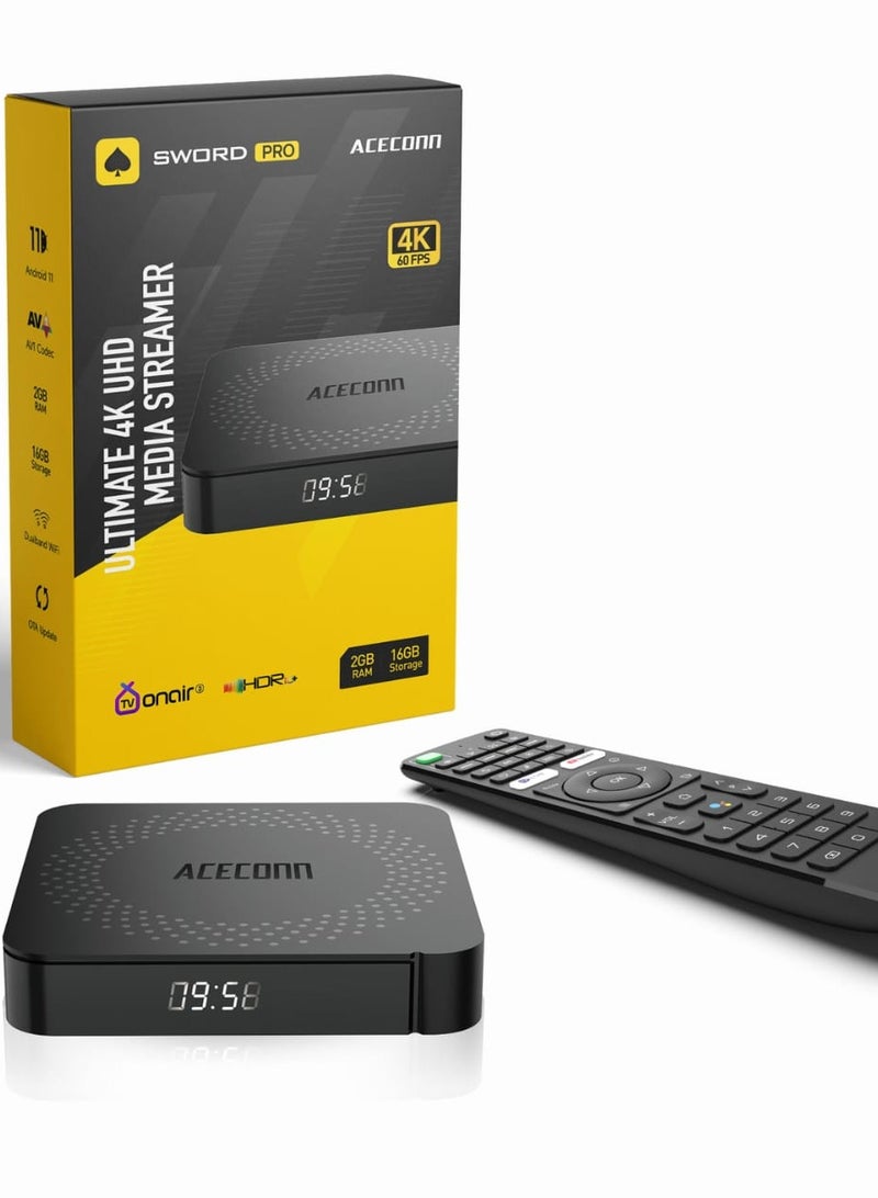 ACECONN Sword Pro 4K Android Receiver - Image 1