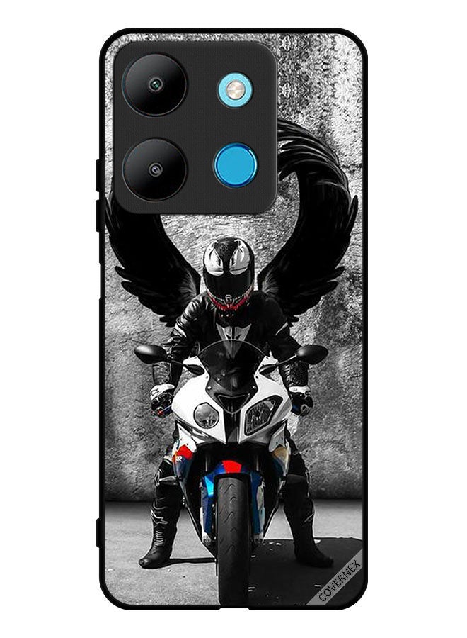 Covernex غطاء حماية لهاتف إنفينكس سمارت 7 لعشاق دراجات الويغار - Image 1