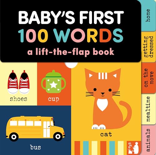 Babys First 100 Words A Lift The Flap Book  - Image 1