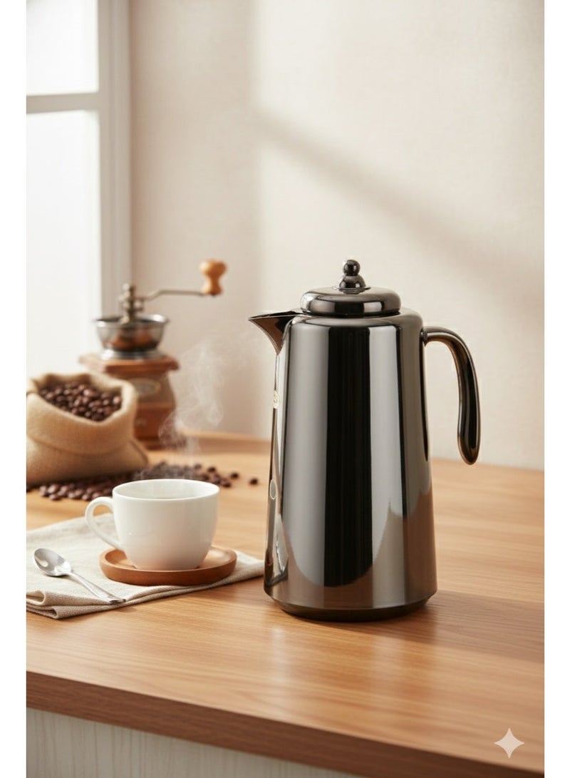 Najib Vacuum Flask – 1.0 Liter – Metal Body – Modern Design - Image 3