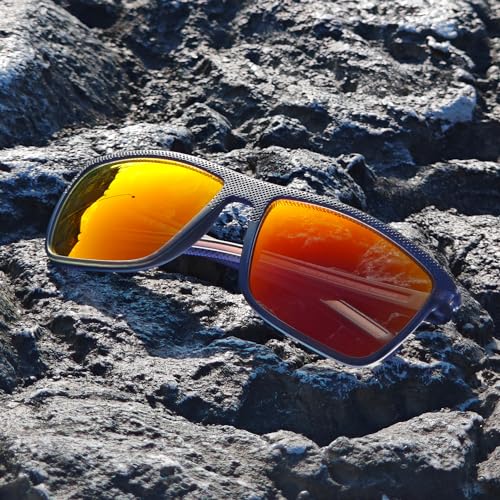 ZENOTTIC Polarized Sunglasses for Men Lightweight TR90 Frame UV400 Protection Square Sun Glasses - Image 5