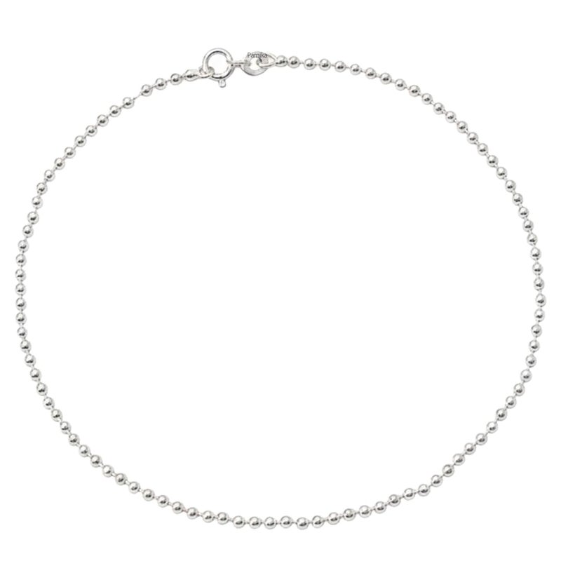 Parnika (Formerly MJ Trendy Flexible Silver Payal (Anklets) in Pure 92.5 Sterling Silver for Girls/Women | Gift for Women and Girls | With Certificate of Authenticity | (Small Ball - 1 Pc) - Image 5