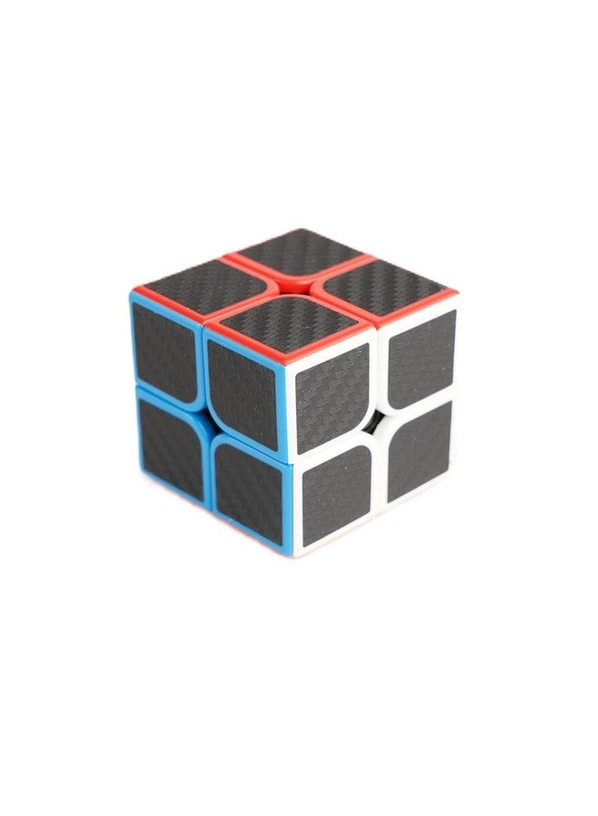 aCADZO 2x2 Carbon Stickers Twist Magical Cube Intelligence for Kids Educational Toys Brain Games - Image 1