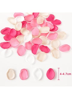 Oasisgalore 200 Pcs Silk Rose Petals, Coral Blush - Wedding & Bridal Shower Decor  - Image 2