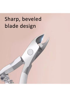 MANICURE Cuticle Nipper Set, Stainless Steel Nail Cuticle Trimmer for Fingernails and Toenails (4Pcs/Set)  - Image 3