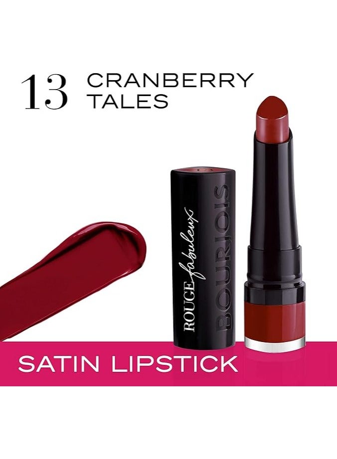 BOURJOIS PARIS Bourjois Rouge Fabuleux 013 Cranberry Tales - Image 2