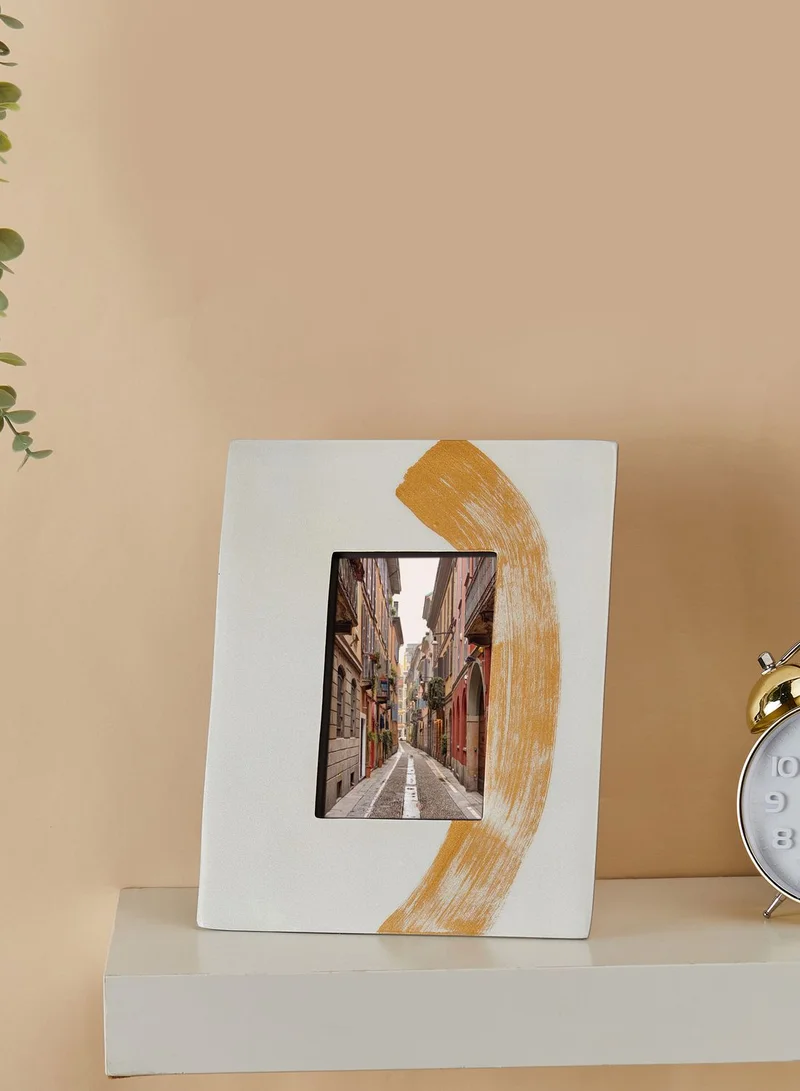 Premier Brushstroke  Aluminium Alma Photo Frame 4 X 6In