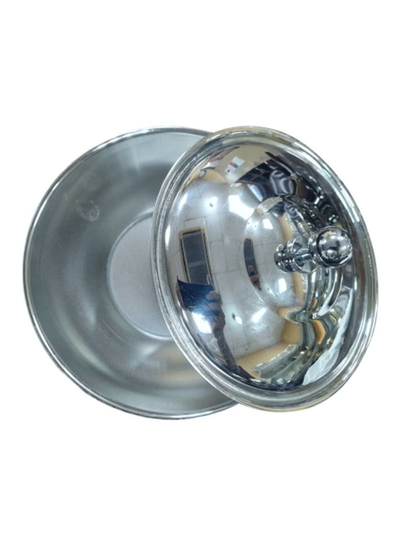 Jazz Round stainless steel tamriya silver - Image 4