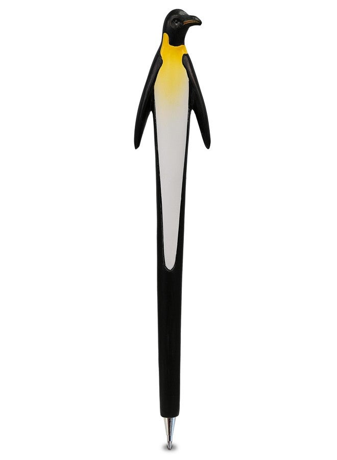 Planet Pens قلم بلانيت بينز للكتابة على شكل بطريق - قلم حبر جاف ثلاثي الأبعاد لطيف على شكل بطريق بري، مثالي للكتابة اليومية، والاستخدام في المدرسة، واللوازم المكتبية، وهدية مميزة للأطفال والكبار. - Image 1