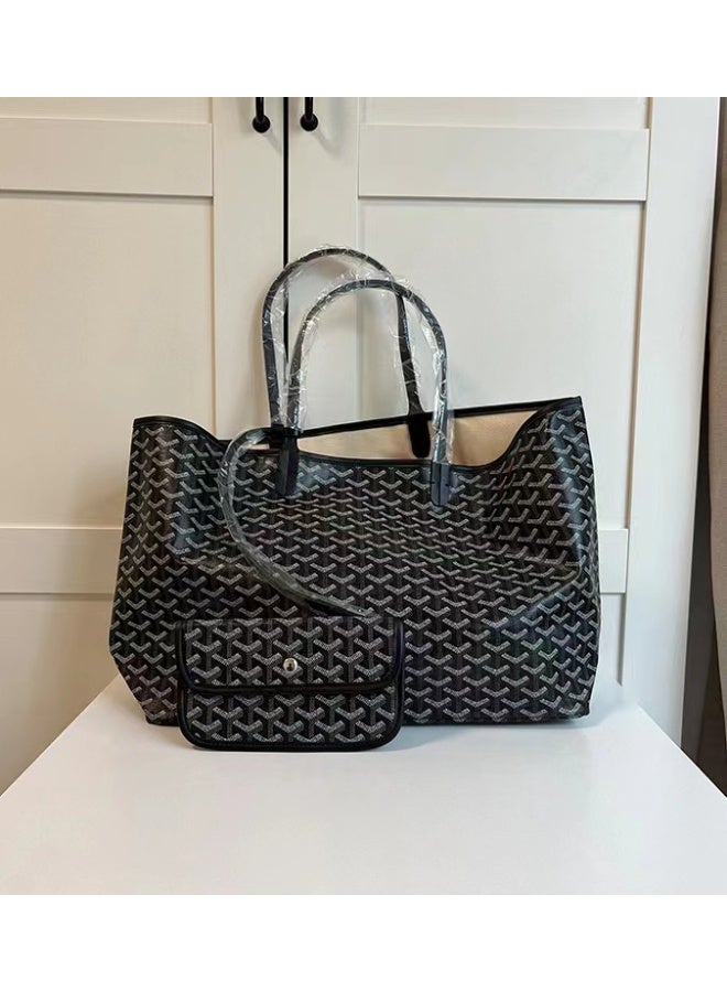 Goya Handbag -sided elegant design, with small pockets inside, tote bag with large capacity and single shoulder strap It is an excellent gift for fashionable women - Image 2