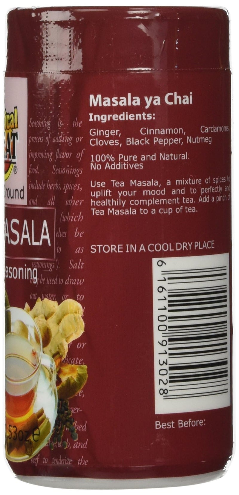 TOP BRIGHT Tropical Heat Kenyan Tea Masala,3.53oz, 1pack - Image 2